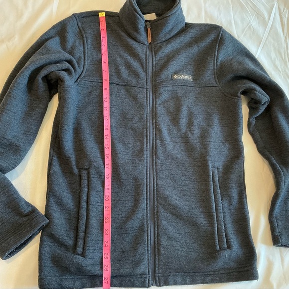 Columbia Black Full-Zip Jacket Men Size S - Picture 4 of 7